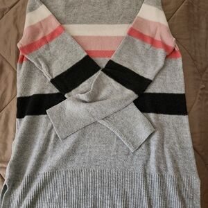 LOFT Multicolor Striped Women's Sweater